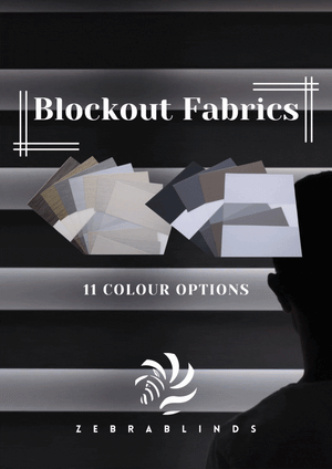 Zebra Blinds S15 Fabric 7 Colour Options | Affordable Blockout Roller Blinds Christchurch, Auckland and NZ wide